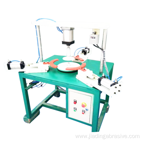 abrasive mounted shaft flap wheel making machine